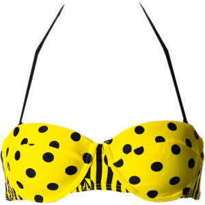 Volcom Dada Dot Underwire Bandeau Bikini Top - Women's