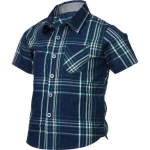 Volcom Why Factor Plaid Shirt - Short-Sleeve - Boys'