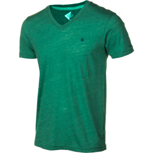 Volcom Solid Tri-Blend Slub V-Neck Slim T-Shirt - Short-Sleeve - Men's