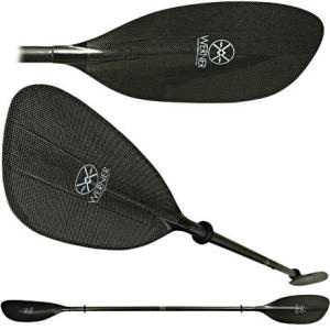 Werner Ikelos Paddle - Carbon Blade - Straight Carbon Shaft