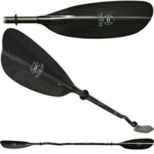 Werner Camano Paddle - Carbon Blade - Bent Carbon Shaft
