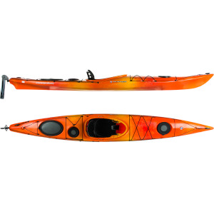 Tsunami 140 Kayak with Rudder