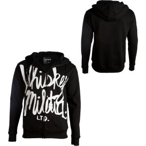 Whiskey Militia Spill Script Full-Zip Hooded Sweatshirt - Men's