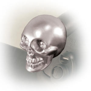 Yakima Limited Edition Chrome Skull End Caps