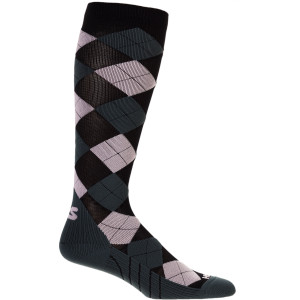 Argyle Compression Sock