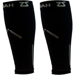 Click to Enlarge for Zensah Reflect Compression Leg Sleeves Zensah Reflect Compression Leg Sleeves -image