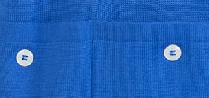 De Marchi France Team Replica Short Sleeve Jersey Detail