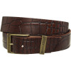 Croc Leather Belt