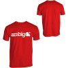 Ambig Half Logo T-Shirt - Short-Sleeve - Men's