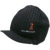 Tramdock.com Waffle Knit Visor Beanie