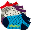 Billabong New School Holiday 2010 Ankle Sock - 3-Pack - Girl's