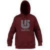 Burton Logo Vertical Pullover Hooded Sweatshirt - Men's