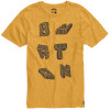 Letters Slim T-Shirt - Short-Sleeve - Men's