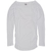 Solid Novelty T-Shirt - Long-Sleeve - Women's
