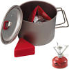 MSR Pocketrocket Stove w/ Titan Kettle Kit