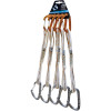 Mach Express Dyneema 60cm Quickdraw - 5-Pack - Wire/Wire