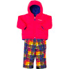 Snow Slush Reversible Snow Suit Set - Infant Girls'