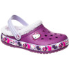 Crocband Mammoth Hello Kitty Birds and Bunnies Clog - Girls'