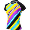 Body Stripe Cap Sleeve Rashguard - Women's