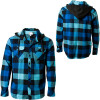 DC North Pointe Hooded Flannel Shirt - Long-Sleeve - Men's