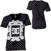 DC Baroque V-Neck Shirt - Short-Sleeve - Women's