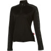 Feminine Zip-Neck Top - Women's