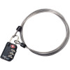 3-Dial TSA Security Lock &amp; Cable