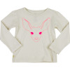 Deer/Buffalo Graphic T-Shirt - Long-Sleeve - Toddler Girls'