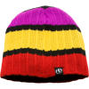 Electric Sunset Stripe Beanie