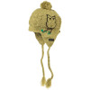 Owl Earflap Pom Beanie - Women's 