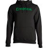 Pure Solid Hooded Sweatshirt - Men's