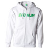 Forum Colored Wordmark Full-Zip Hooded Sweatshirt - Men's