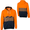 Foursquare Straight Stripe Full-Zip Hooded Sweatshirt - Men's