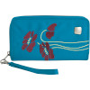 Haiku Zip Wallet - Women's: A sassy floral print and faux-leather exterior helps the Haiku Women's Zip Wallet stand out in a sea of boring, plain brown wallets.