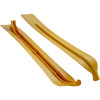 Hammerhead Pro Carving Skis (Rear) Sled - Set