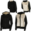Hemp Hoodlamb Furry Full-Zip Hooded Sweatshirt - Women's