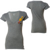 Hurley Pinned On Perfect V-Neck T-Shirt - Short-Sleeve - Women's