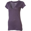 Hurley Solid Perfect V-Neck T-Shirt - Short-Sleeve - Women's