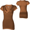 Hurley Solid Perfect V-Neck T-Shirt - Short-Sleeve - Women's