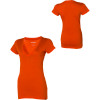 Hurley Solid Perfect V-Neck T-Shirt - Short-Sleeve - Women's