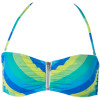 Horizon Zipper Bandeau Bikini Top - Women's