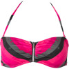 Hurley Horizon Zipper Bandeau Bikini Top - Women's