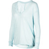 Solid Drapy Rib Shirt - Long-Sleeve - Women's