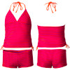 Surfside Stripe Tankini &amp; Boyshort Swimsuit - Girls'