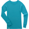 Ibex Woolies 150 Crew Stripe Top - Women's: Throw out your synthetic long johns and make the switch to merino wool with the Ibex Women's Woolies Crew Top. This lightweight, long underwear top gives you super soft, temperature-regulating insulation. 