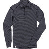 Woolies Zip-Neck Stripe Top - Men's