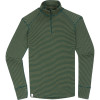 Woolies Zip-Neck Stripe Top - Men's