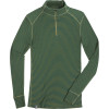 Woolies Zip T-Neck Stripe Top - Men's