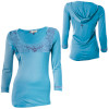 Ibex Crane Hooded Top - 3/4-Sleeve - Women's