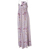 Oriental Patchwork Maxi Dress - Women's